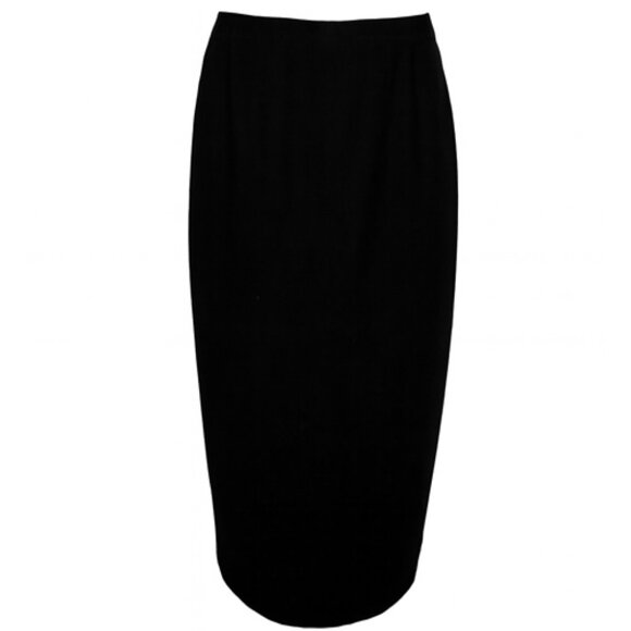 Vintage 80s/90s Wool Midi Skirt – Made in USA - Picture 1 of 2